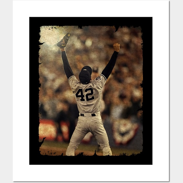 Mariano Rivera in New York Yankees Wall Art by Krizleberation